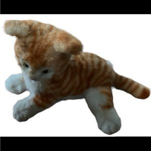 Vintage kitten cat plush for Takura